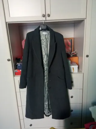 Patrizia Pepe Giacca Lunga Nera Donna