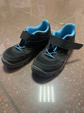 Scarpe trekking bambino nere blu