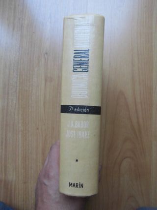 QUÍMICA GENERAL MODERNA ED. MARÍN BABOR IBARZ 1965