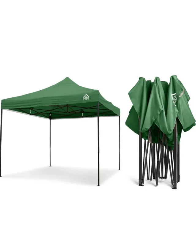 Gazebo All Seasons 2.5x2.5m Verde Impermeable