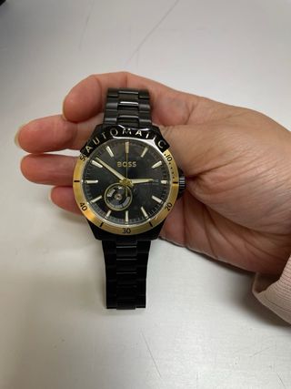Reloj BOSS Automático Negro y Dorado