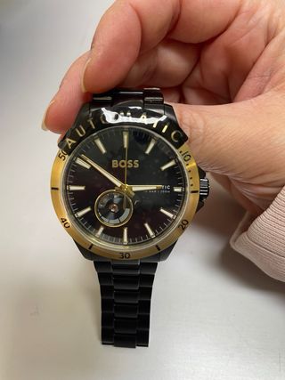 Reloj BOSS Automático Negro y Dorado