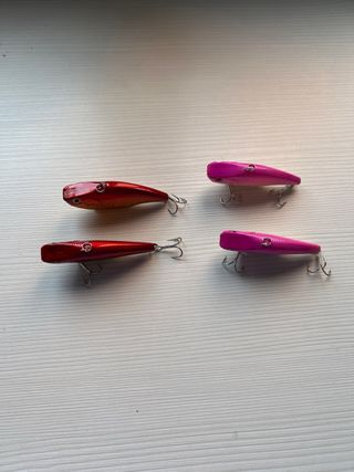 Set 4 señuelos pesca