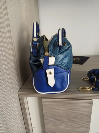 Borsetta Braccialini Blu Mano/Tracolla