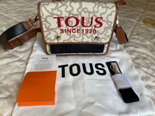 Bolso Tous Original Blanco y Marrón