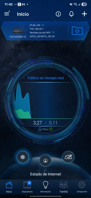 Router ASUS TUF-AX3000 WiFi 6