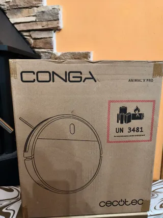 Nuevo, Robot aspirador Conga Animal X Pro