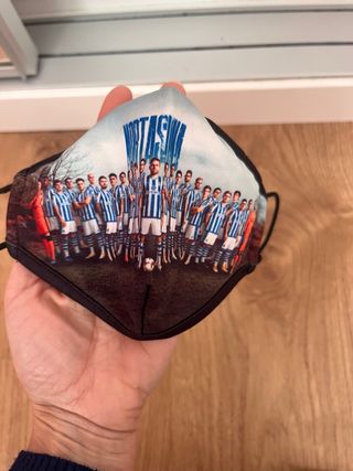 Mascarilla Tela Real Sociedad