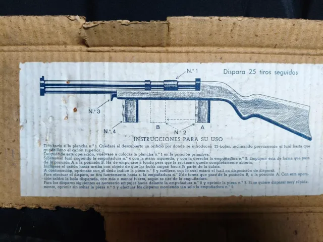 Brinquedo El Danubio dos anos 50