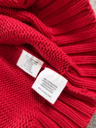Polo Ralph Lauren Suéter Rojo Talla L