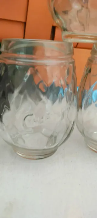 6 Bicchieri Vetro Cynar vintage.