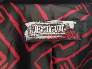 Abrigo Desigual Patchwork Talla 44