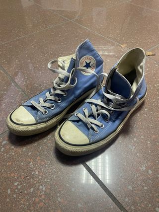 Converse All Star Blu/Bianche Alte