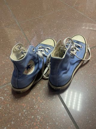 Converse All Star Blu/Bianche Alte