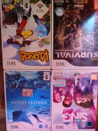 Lotto Giochi Wii: Klonoa, Survival, Endless Ocean,