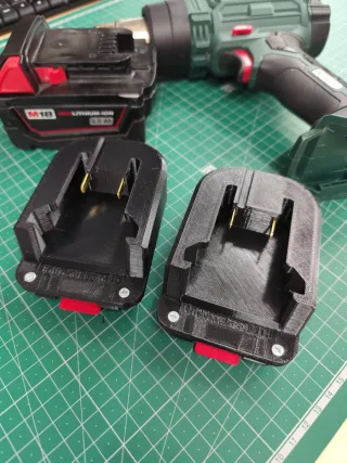 2 Adaptadores Parkside X20 para Milwaukee