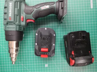 2 Adaptadores Parkside X20 para Milwaukee