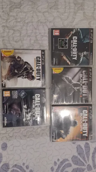 Pack 5 Juegos Call of Duty PS3 1 sólo pack