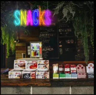 Lampada Neon LED SNACKS Multicolor