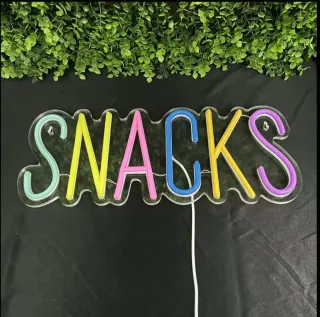 Lampada Neon LED SNACKS Multicolor