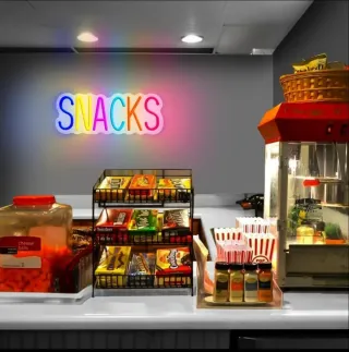 Lampada Neon LED SNACKS Multicolor
