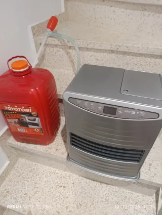 Estufa de parafina Zibro LC-30 casi nueva