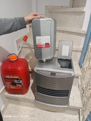 Estufa de parafina Zibro LC-30 casi nueva