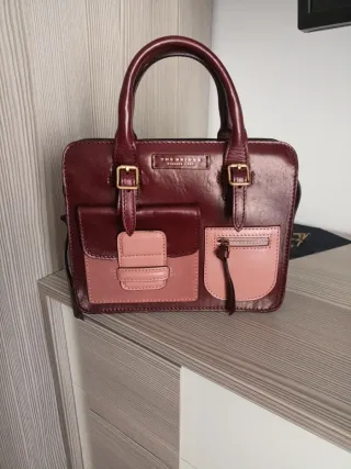 Borsetta The Bridge bordeaux/rosa