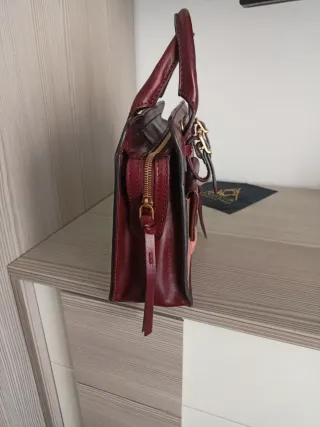 Borsetta The Bridge bordeaux/rosa