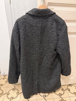 Abrigo largo Mango gris