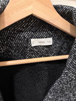 Abrigo largo Mango gris