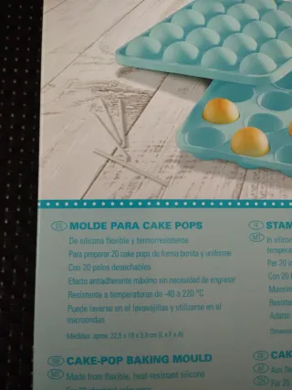 Molde para cake pops A estrenar
