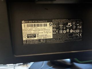 Monitor Gaming HP 25 Negro