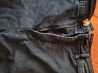 Pantalón ancho negro Stradivarius