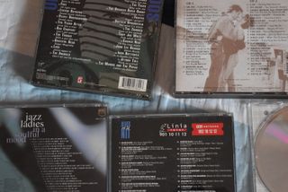 Lote 10 CDs Música Variada: Blues, Jazz, Pop, Rock