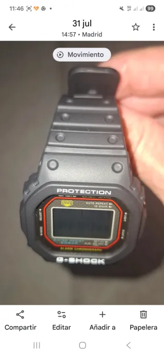 Casio G-Shock DW-5000 R
