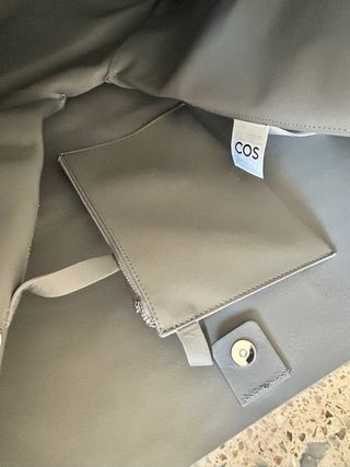 Bolso COS Piel Gris