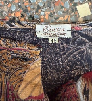 Completo Vintage Sartoria Genovese Tg. M