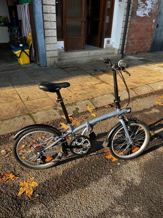 Bici plegable B'Twin 20 - COMO NUEVA