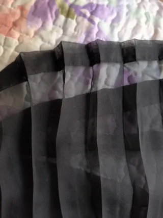 Falda Mercedes de Miguel Talla 44 Tul Negra