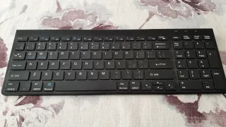 Teclado Inalámbrico Negro