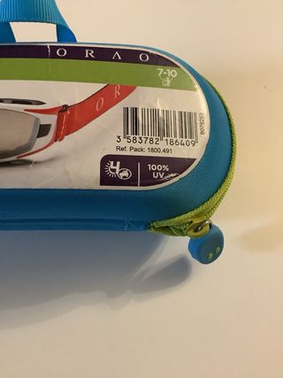 Gafas de esquí con funda