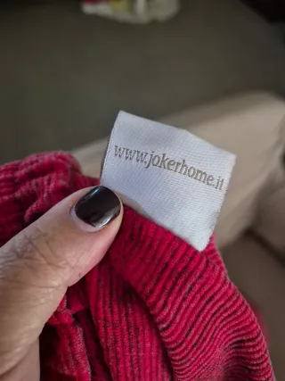 Coppia copripoltrone natalizie rosse