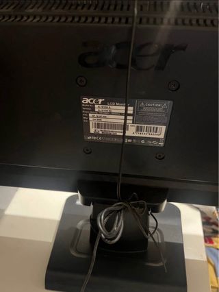 Pantalla Acer AL1916 Plata