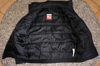 Chaqueta Puma Negra con Capucha