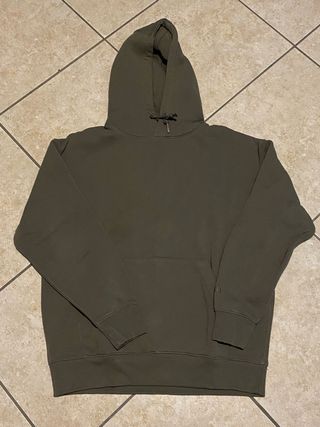 Felpa con cappuccio Pull&Bear verde oliva