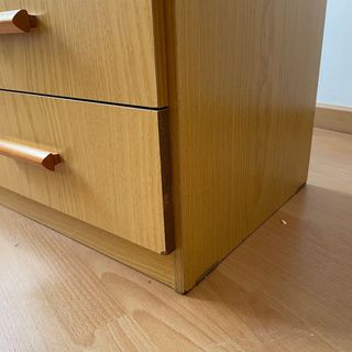 Cómoda de madera 8 cajones