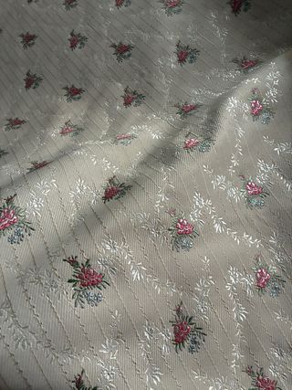 Tela fallera blanca para justillo o chaleco