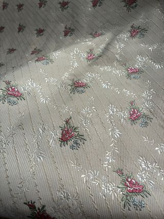 Tela fallera blanca para justillo o chaleco