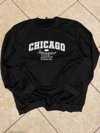 Felpa Chicago 19C nera
